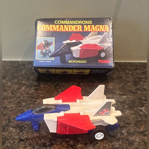 Tomy Other - Tomy McDonald’s Commandrons Commander Magna Kids Motorized Jet